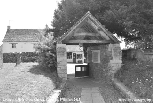 Lychgate, Holy Cross Church, Sherston, Wiltshire 2015