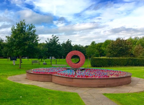 Poppy Memorial, Alrewas, Staffordshire