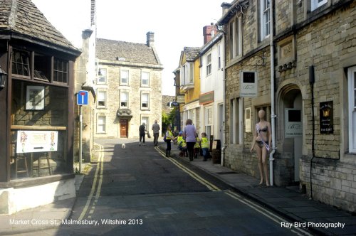Market Cross St, Malmesbury, Wiltshire 2013