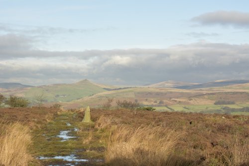 Looking North from Gun Hill near Heaton, Staffordshire Moorlands