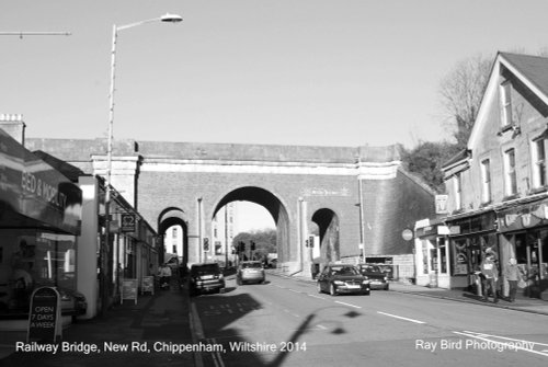 Railway Bridge, New Road, Chippenham, Wiltshire 2014