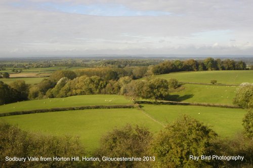 Sodbury Vale from Horton Hill, Horton, Gloucestershire 2013