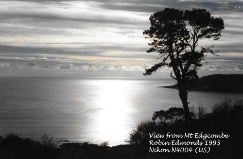 The view from Mount Edgcumbe
