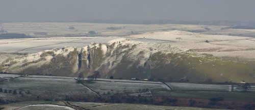 Chrome Hill in the Peak District, Derbyshire