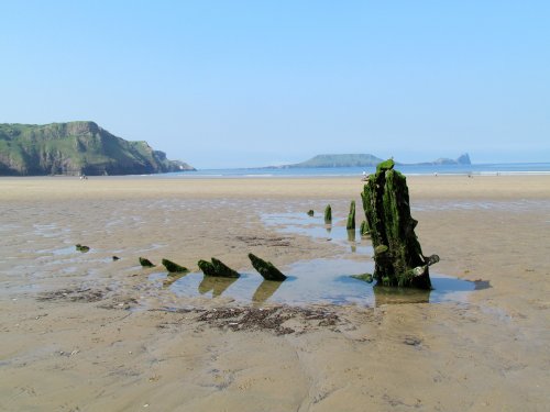 Rhossili beach