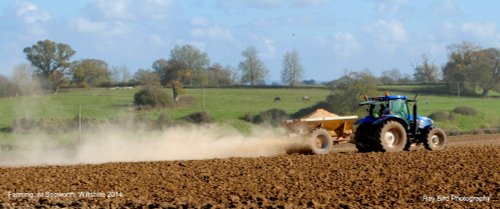 Farming, nr Sopworth, Wiltshire 2014