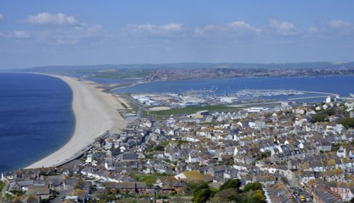 Chesil Beach from Portland