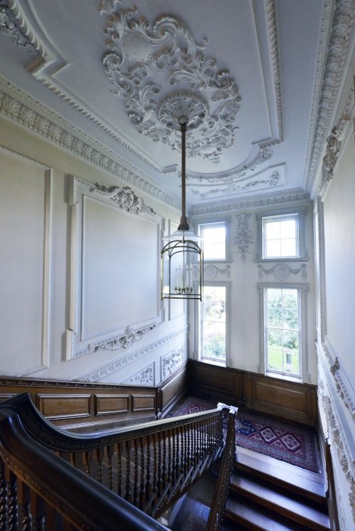 Mompresson House, main staircase