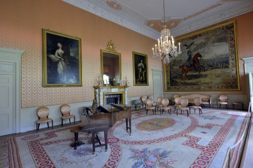 Blickling Hall, Norfolk, inside the house