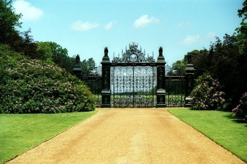 The Norwich Gates at Sandringham House, Norfolk