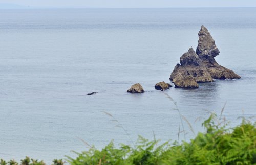 Church Rock, Broad Haven Beach, Bosherton