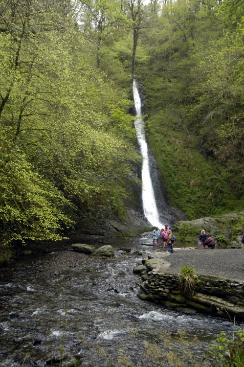 Lydford Gorge - White Lady Waterfall