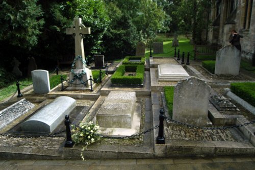 Grave of Sir Winston Churchil at St. Martin's Church