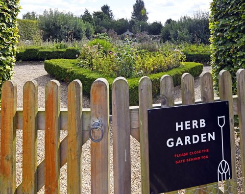 Chapel Down Winery Herb Garden