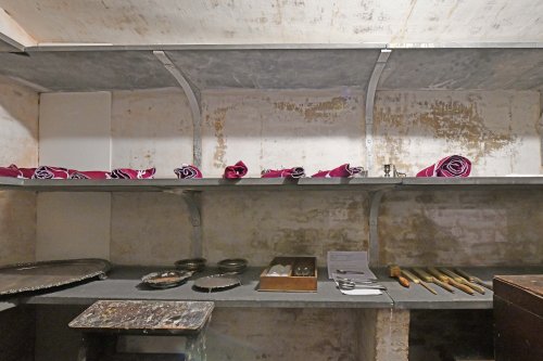 Hinton Ampner House - Butler's silver cleaning room