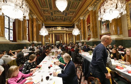 The Livery Hall at Goldsmiths' Hall, London