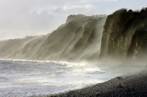 Budleigh Salterton cliffs