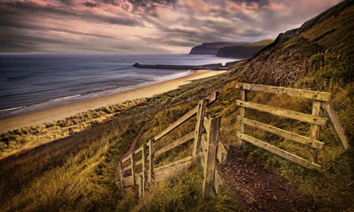 Gateway to Cattersty Sands - Skinningrove