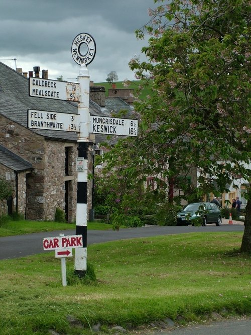 Car park in Hesket
