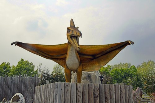 Wingham Wildlife Park Dinosaur Area
