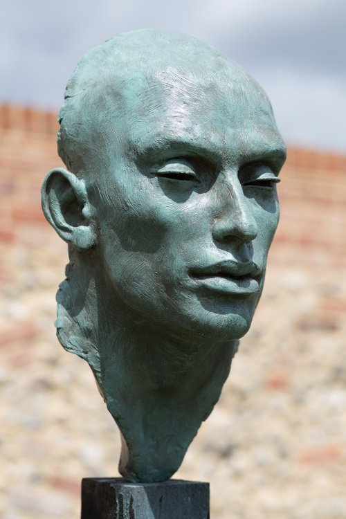 Sculpture at Greys Court -'Othello'