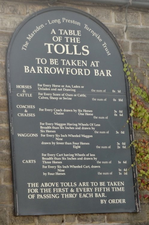 Toll board