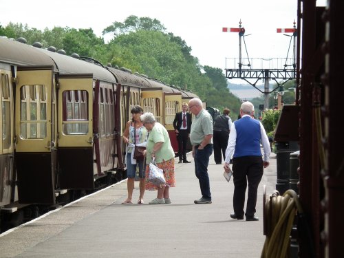 Train, Minehead Station