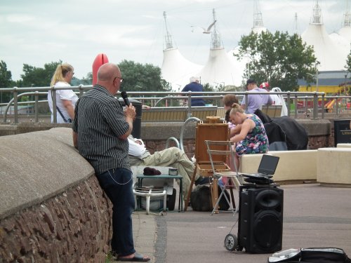 On the seafront at Minehead