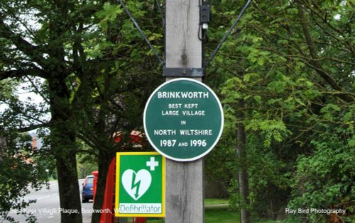 Best Kept Large Village Plaque, Brinkworth, Wiltshire 2019