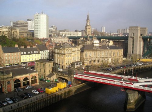 Newcastle from the High Level