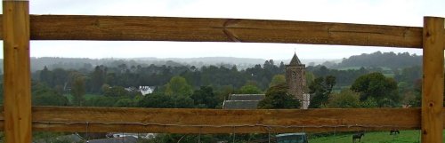 Otterton framed view