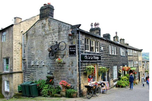 Main street, Haworth