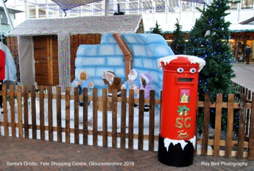 Santa's Grotto, Yate Shopping Centre, Gloucestershire 2019