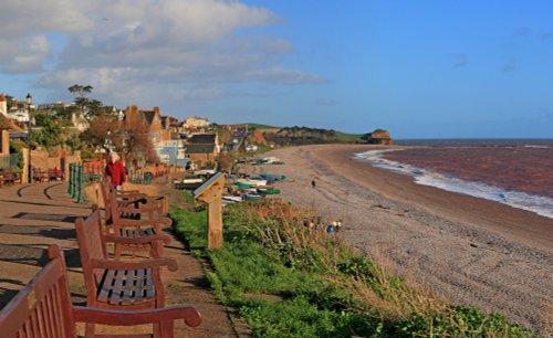 Budleigh view to East