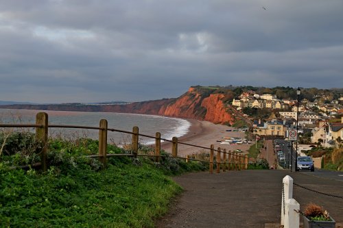 Budleigh Salterton cliffs