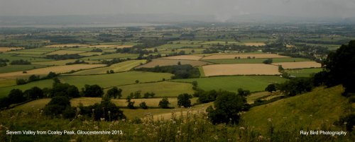 Severn Valley from Coaley Peak, nr Coaley, Gloucestershire 2013