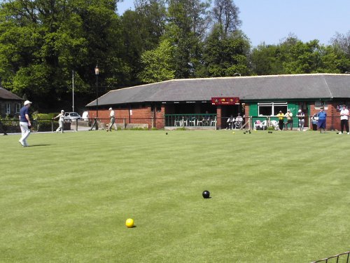 Otley lawn bowling green
