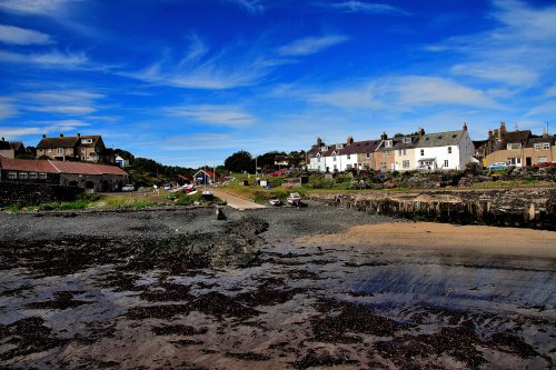 Causeway and Village, Craster