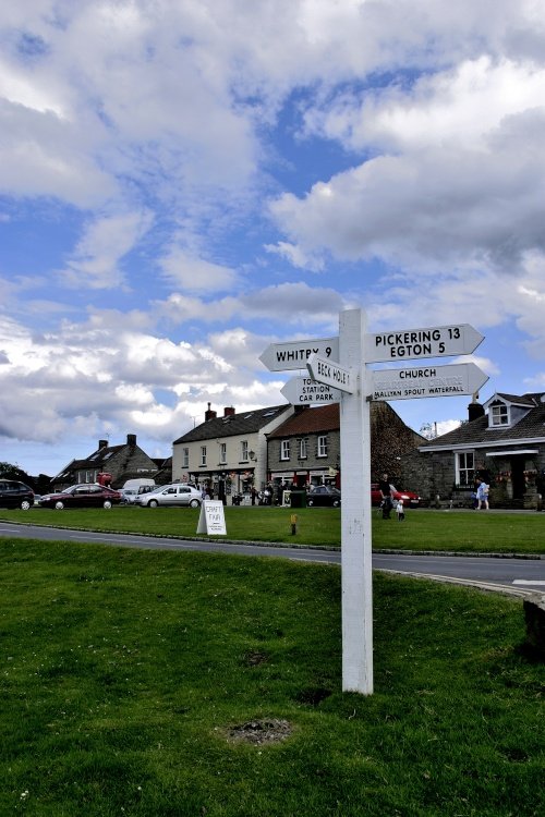 Village Sign Post, Goathland