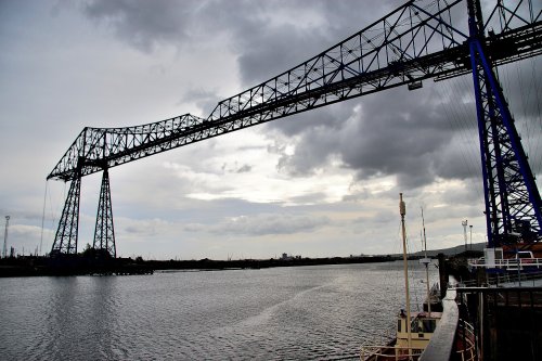 Tees Transporter Bridge in Middlesbrough