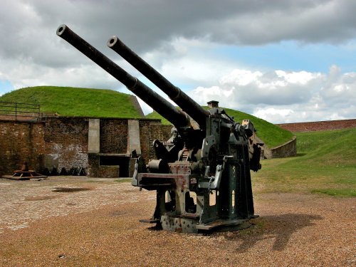 Anti Aircraft Gun Tilbury Fort