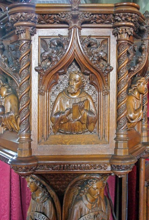 The Marble Church - the pulpit