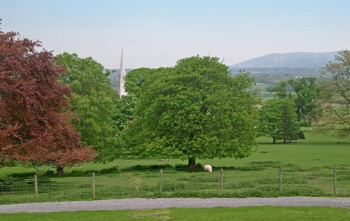 View from the grounds of Bodelwyddan Castle