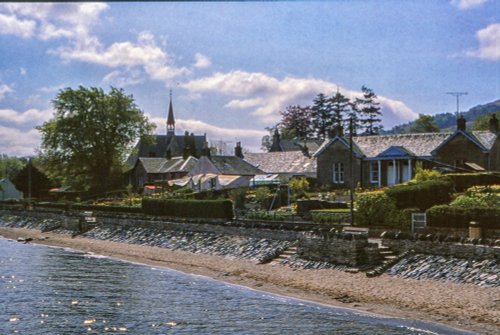 Tarbet on the shores of Loch Lomond
