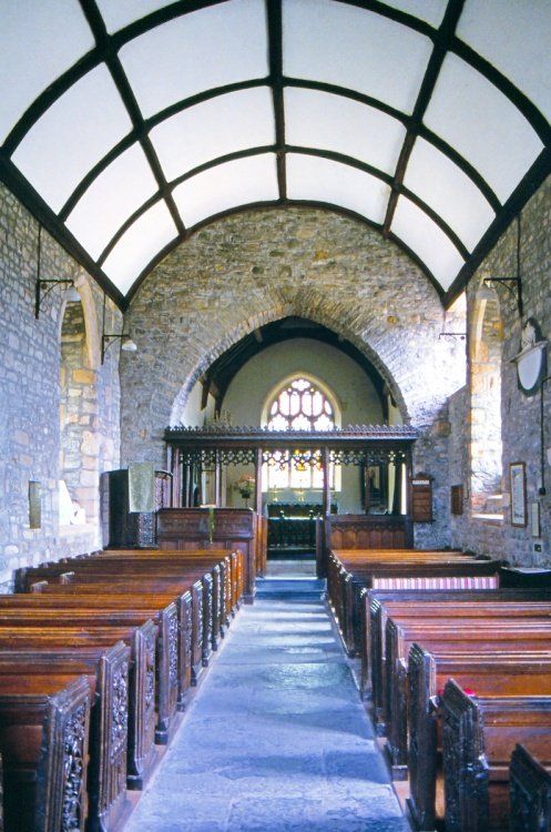 Interior of St Mary's Church, East Quantoxhead