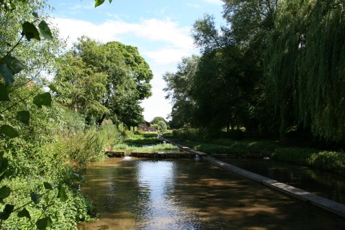 The old water cress beds at Ewelme