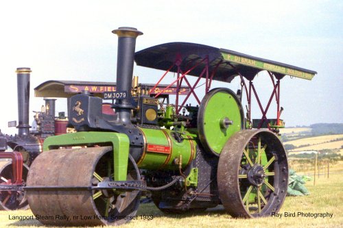 Langport Steam Rally, nr Low Ham, Somerset 1989