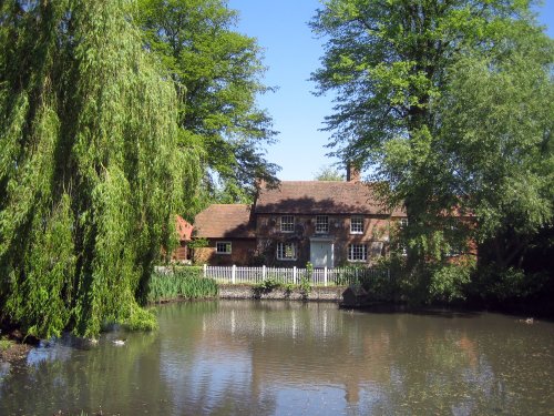 The village pond, Kidmore End