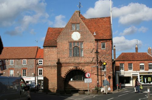 The 17th century town hall in Watlington