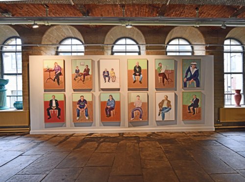 David Hockney paintings at Salts Mill exhibition